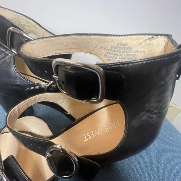 NINE WEST Pereira Heels size 9 1/2 - Picture 15 of 16